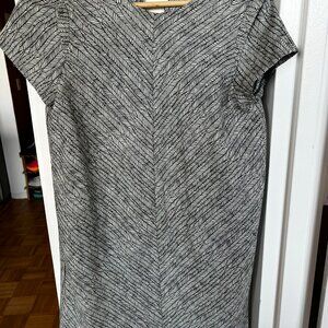 Zara Work Patterned Dress